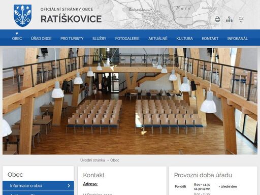 oficiální stránky obce ratíškovice
