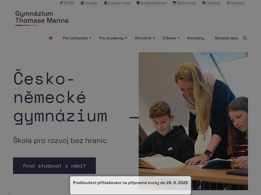 www.gymnaziumtm.cz