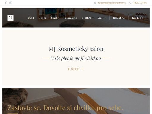 www.mjkosmetickysalon.cz