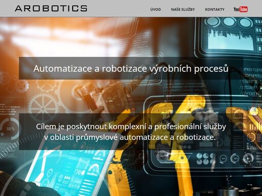 poskytujeme konzultaci pro automatizaci a robotizaci výrobních procesů, zakázkové programování, návrh a výrobu uchopovačů pro roboty.