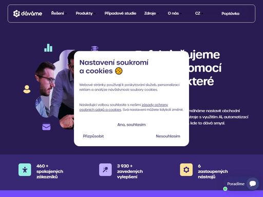 obrací se na nás firmy, které chtějí zapojit moderní aplikace a nástroje do svého obchodního procesu. my jim pomáháme s jejich výběrem, nastavením, propojením…