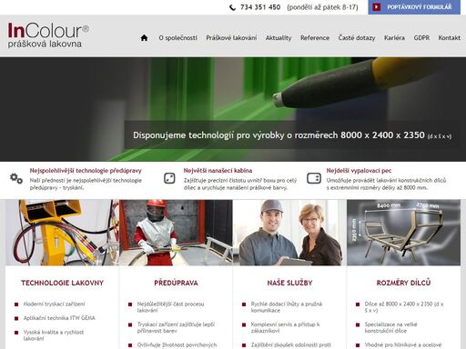 naše společnost patří mezi nejvýznamnější zakázkové lakovny v praze a středních čechách.