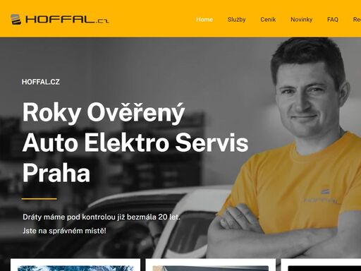 opravy elektroinstalace vozů, nezávislého topení webasto a zabezpečení vozů praha