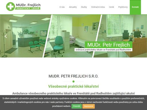 ordinace všeobecného praktického lékaře ve frenštátě pod radhoštěm