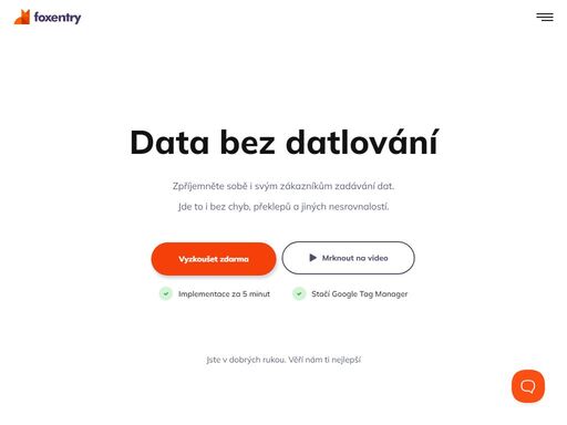 zákaznická data konečně bez chyb a překlepů. přidejte se ke špičce české e-commerce scény a nasaďte revoluci ve vyplňování formulářů. bez programátora.