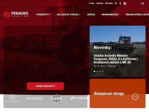 jsme peragro trading s. r. o. váš spolehlivý partner v kvalitní zemědělské technice a servisu už od roku 2007. ozvěte se nám a získejte to, co potřebujete. 