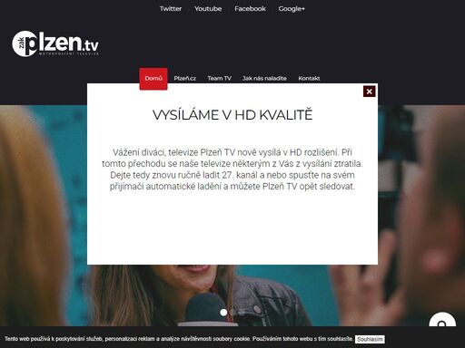 plzeň tv - zpravodajský web plzeňské televize.