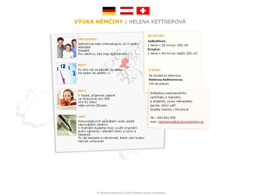 výuka, studium, němčiny, němčina, slaný, kladno, helena kettnerová výuka němčiny – slaný, kladno - helena kettnerová