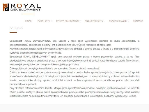 zabýváme se výstavbou půdních bytů a následným pronájmem či prodejem nemovitosti. dále se zabýváme správou nemovitostí v praze.