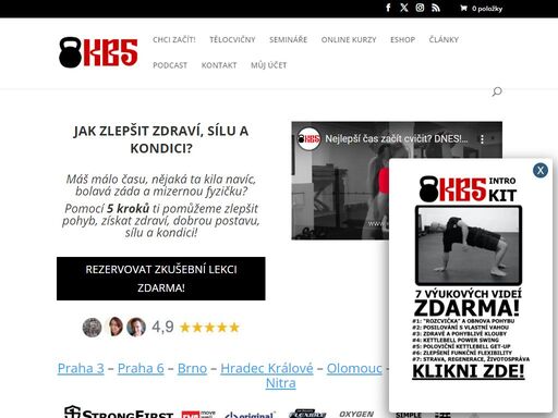 chceš se hýbat lépe, dostat se do kondice, zesílit? máš málo času, nějaká ta kila navíc, bolavá záda a nula fyzičku? pomocí 5 kroků ti pomůžeme zlepšit pohyb, získat zdraví, dobrou postavu, sílu a kondici!