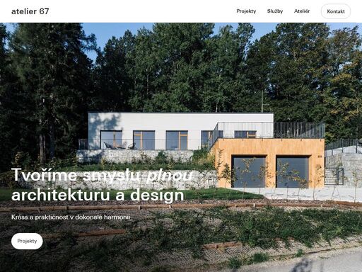 tvoříme smyslu-plnou architekturu a design