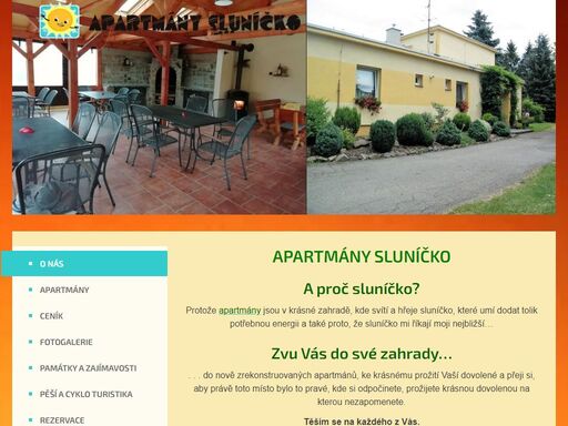 apartmány sluníčko nabízejí ubytování v apartmánech blízko rakouských hranic a golfového hřiště mnich v krajině zvané česká kanada.