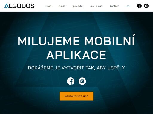 oficiální web firmy algodos s.r.o.