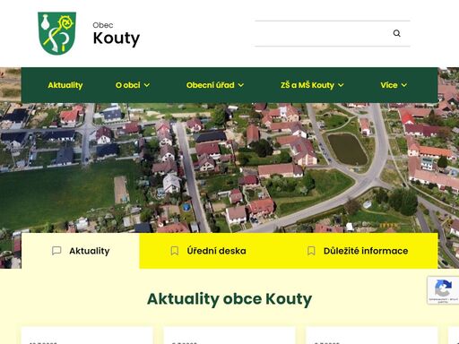 obec kouty leží 13 kilometrů od třebíče. malebná vesnice se nachází v kopcovité části vysočiny a sahá svou historií až do 2. poloviny 13. století.