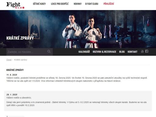 fight club - všechny nás spojuje vášeň a radost z pohybu. jsme tu pro každého, kdo si jde za svým snem, ať je to kondice a zdraví, či síla a sebevědomí nebo reprezentace naší republiky na závodech. fight club je spolek, který se od svého vzniku  zabýval z
