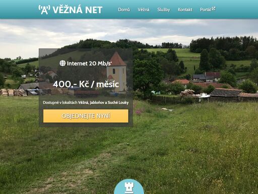 věžná net - poskytovatel internetového připojení ve věžné, jablonově a suchých loukách