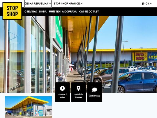 móda, obuv, elektrospotřebiče, drogerie, doplňky do domácnosti, potřeby pro domácí mazlíčky. vše najdete na jednom místě ve stop shop hranice