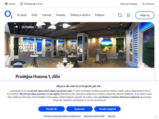 prodejna jičín - husova 1. o2 služby, telefony, zařízení a příslušenství nebo profesionální podpora a spoustu dalšího, to nabízejí všechny naše značkové prodejny.