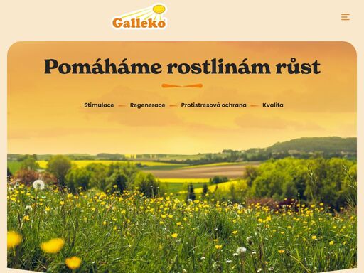 stimulace a protistresová ochrana rostlin