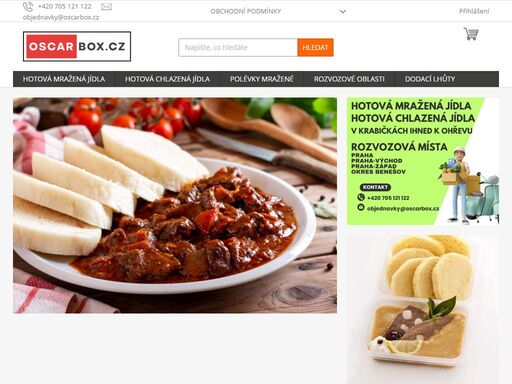 homepage. vítejte v oscarboxu  
 
prodej hotových  jídel ve vysoké kvalitě v krabičce ihned k ohřevu.
rozvážíme do lokalit  praha, praha východ, praha západ a okres benešov nebo dle dohody.
dopřejte si kvalitní každodenní stravování.
 
výhody hotových jídel v krabičkách:

hotová jídla ihned k ohřevu
výborná…