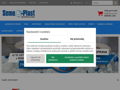 obalové materiály, lepící pásky, fólie, pytle, sáčky, krabice, motouzy, etikety, gastro obaly vyrábíme bublinkové, mikroténové nebo igelitové sáčky a pytle a jiné polyetylenové výrobky. kromě zboží vlastní výroby nabízíme navíc široký sortiment zboží od jiných velkovýrobců. ten zahrnuje například vázací a lepicí pásky, etikety a související obalovou techniku. gastrovýrobci, restaurace, fast foody nebo pořadatelé oslav ocení naši gastro sekci, naleznete zde například jednorázové nádobí a příbory, kelímky a vaničky k výdeji salátů a mnoho dalšího.