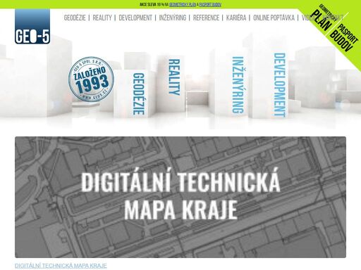 poskytujeme veškeré geodetické práce od zaměření pozemků přes inženýrskou geodézii až po development.