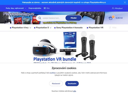 playstation4hry.cz je oblíbený herní e-shop na ps4 a ps5 hry, herní konzole a vše na playstation - rozumíme tomu co prodáváme a rádi vám poradíme s výběrem