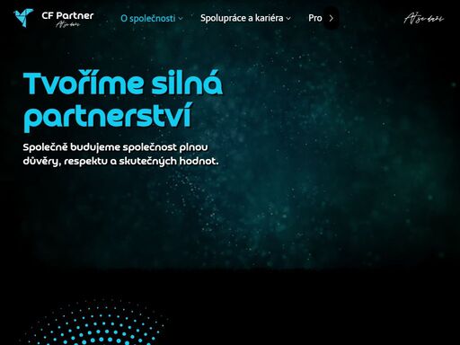 poradenství v cf partner je o schopnosti naslouchat a opravdu pochopit, co klient potřebuje - jaké má cíle, obavy, hodnoty a jakým směrem chce směřovat. 

ať se daří!