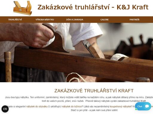 hledáte profesionální truhlářskou výrobu v praze a na zakázku? obraťte se na zakázkové truhlářství kraft.
