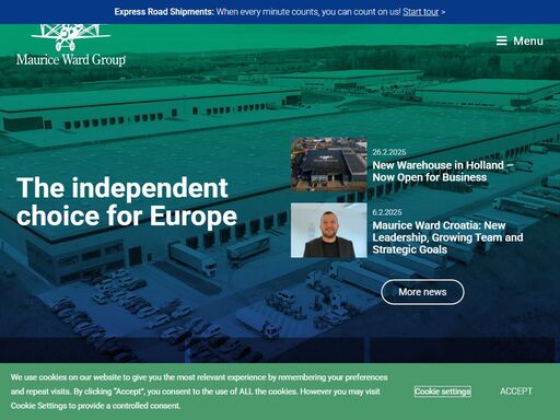 the maurice ward group has provided global freight forwarding, warehousing, logistics & customs clearance solutions since 1968.