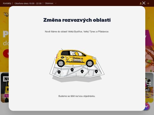 nejrychlejší rozvoz americké pizzy, stripsů, křidélek a nápojů po celé olomouci. objednej online a do 30 minut máš jídlo doma!