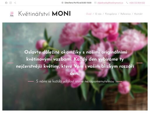 naše květinářství se zrodilo z touhy šířit radost a krásu skrze květiny. od té doby zůstáváme věrni této ušlechtilé myšlence.