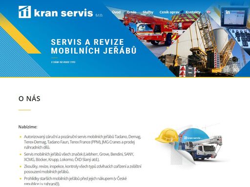 autorizovaný záruční a pozáruční servis mobilních jeřábů. revizní zkoušky, revize, inspekce a zvláštní posouzení mobilních jeřábů | ti kran servis