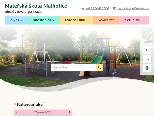 mateřská škola malhotice