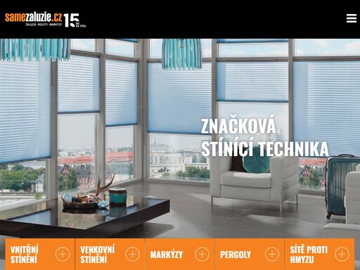žaluzie praha, rolety, markýzy, stínící technika, pergoly. prodej a montáž žaluzií.