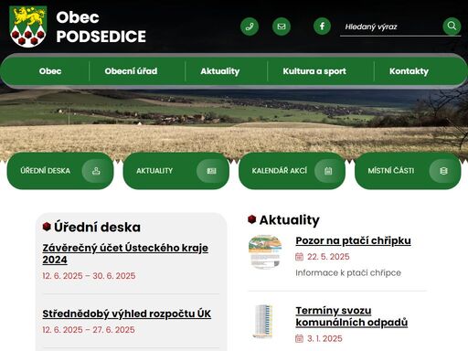 obec podsedice