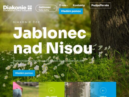 diakonie jablonec sociální služba pomoc má mnoho tváří