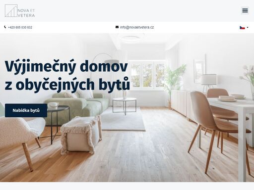 kupujeme obyčejné byty, vytváříme působivé interiéry a prodáváme výjimečný domov.