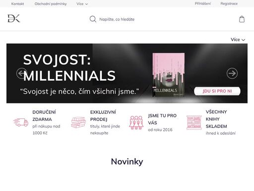 spojujeme ty nejlepší. knihy léčí. kuchařská literatura doslova a pohádky nebo poezie? ty vlastně taky.
 
za těch skoro deset let se nám jich společně s našimi autory a umělci podařilo vytvořit pěknou řadu. a přidali jsme k nim taky knížky naučné nebo seberozvojové. a vy je s velkou parádou najdete tady, na našem e…