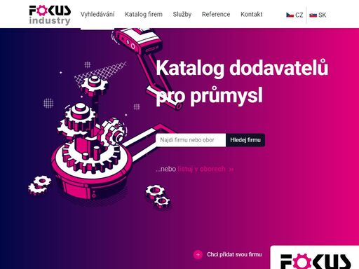 katalog průmyslových oborů