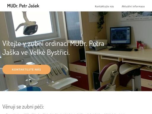zubař, stomatolog, dentist, zuby, jašek, velká bystřice, ordinace