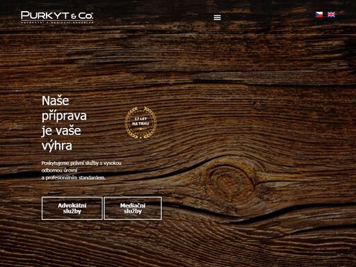 advokátní a mediační kancelář purkyt & co. poskytuje právní služby s vysoce profesionálním standardem. naše praxe zahrnuje široké spektrum vzájemně propojených oblastí.