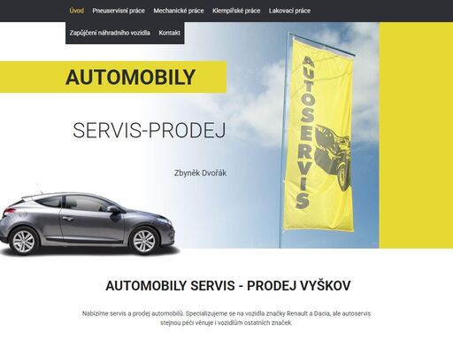 autoservis vyškov. specializace na vozidla značky renault a dacia, ale autoservis  stejnou péči věnuje i vozidlům ostatních značek