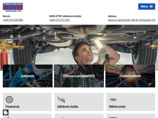 rodinný autoservis s 20letou tradicí v horšovském týně. kvalitní servis, pneuservis, klimatizace i stk. spolehněte se na odborníky – objednejte se ještě dnes!