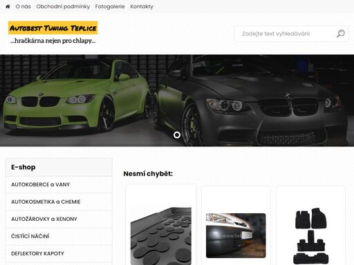 autobest tuning :  - xenony podložky pod kola interiér vzduchové filtry alu kola denní svícení žárovky exterier !!!výprodej!!! ochranné rámy chromové doplňky vany do kufru protiprůvanové plexi na okna sportovní podvozky výfuky kompresory a hustilky