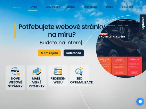 tvorba webových stránek s administrací, tvorba html5 bannerů, responzivní webové stránky