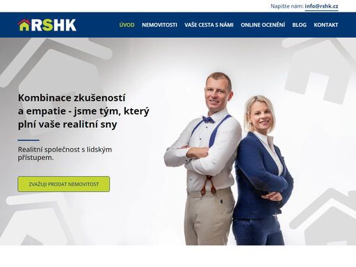 realitní společnost s lidským přístupem. kombinace zkušeností a empatie - jsme tým, který plní vaše realitní sny