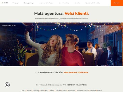 malá agentura. velcí klienti. poskytujeme reklamní a kreativní servis v celé šíři. spravujeme sociální sítě i reklamu.