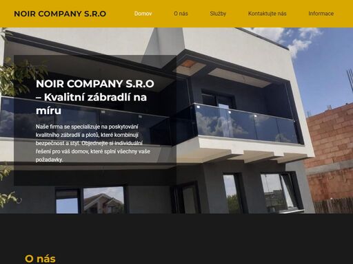 balustrády, skleněné zábradlí, nerezové zábradlí, noir company, zábradlí na míru, sklo a nerez, interiérový design noir company – specializujeme se na výrobu a montáž moderních balustrád z nerezu a skla. kvalitní design, bezpečnost a elegance pro váš domov nebo firmu.