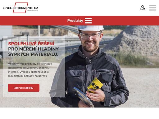 nabízíme řešení pro měření hladin, průtoků, tlaků, teploty a vlhkosti.